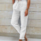 👖 55% RABATT! 🌿 Damenhose aus Baumwolle & Leinen mit Elastischem Bund – Bequem, Atmungsaktiv & Lässiger Look 🥰