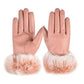 ❄2023 Elegantes guantes de piel sintética con pantalla táctil❄