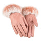 ❄2023 Elegantes guantes de piel sintética con pantalla táctil❄