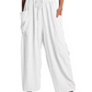 💃 55% Rabatt🔥Freizeithose aus Leinen mit weitem Bein für Damen👖