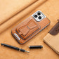 49% RABATT🔥Luxuriöse iPhone-Hülle aus Leder mit abnehmbarem Magnetband