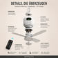 ⏰ Zeitlich begrenztes Angebot: 55% RABATT auf wiederaufladbaren Deckenventilator mit LED! 🌬️✨