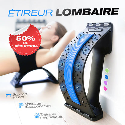 💐 SONDERANGEBOT – 55 % Rabatt! Hochwertiger magnetischer Lendenwirbelstrecker – sanfte Akupunkturmassage, atmungsaktiver Stoff