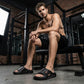 💥50% SPAREN 🦶Rutschfeste Cloud-Pantoletten für Herren mit dicker Sohle🌊Erfrischend und hautfreundlich