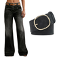 📢📢58 % Rabatt!! ⏰Retro-Jeans für Damen mit Taschen
