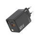 ✨⚡3-in-1-GaN-Ladegerät, 80 W MAX skalierbares Schnelllademodul mit Typ-C-Kabel und 2 USB-Anschlüssen