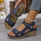 🔥 Letztes Angebot – 50 % Rabatt – Modische Sommersandalen für Damen mit Keilabsatz und orthopädische Sandalen