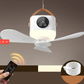 ⏰ Zeitlich begrenztes Angebot: 55% RABATT auf wiederaufladbaren Deckenventilator mit LED! 🌬️✨