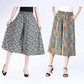 🔥HEISSER VERKAUF🔥Damen-Culottes mit weitem Bein und plissiertem Chiffon