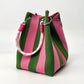 🏆👜 Zeitlich begrenztes Sonderangebot: 50 % Rabatt 🌴 Boho-Handtasche aus gestreiftem Strick für Damen – handgefertigte Sommer-Strand-Umhängetasche
