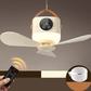 ⏰ Zeitlich begrenztes Angebot: 55% RABATT auf wiederaufladbaren Deckenventilator mit LED! 🌬️✨
