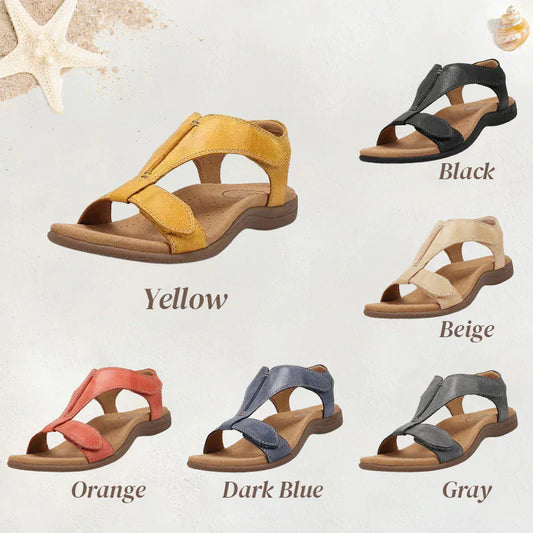 Lässige Sandalen mit Fußgewölbemassage
