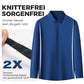 👔 Herren Stretchhemd – Knitterfrei und bequem