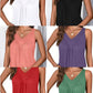 🍃Ärmelloses Tanktop mit V-Ausschnitt für Damen