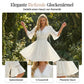 👗 50% RABATT! ✨ Schickes Kleid mit V-Ausschnitt & Spitzenausschnitten – Feminin & luftig – Perfekt für Sommer, Hochzeit oder romantische Abende – eleganter Blickfang mit feinen Details 🌸