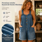 ✨ Denim-Overall mit lockerer Passform – figurschmeichelnd, knitterarm & leicht zu kombinieren – zu T-Shirts, Blusen & Crop-Tops