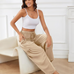💃 55% Rabatt🔥Freizeithose aus Leinen mit weitem Bein für Damen👖