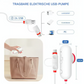💨🧳 Reise-Vakuierer mit USB – 6 Kompressionsbeutel ✨⚡ Platzsparend & leicht für unterwegs – 50% Rabatt!