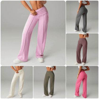 👖 60% RABATT! 💃 Damen Straight-Leg-Hose – Hoher Bund, Bequemer Stretchstoff & Vielseitige Farbauswahl ✨