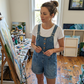 ✨ Denim-Overall mit lockerer Passform – figurschmeichelnd, knitterarm & leicht zu kombinieren – zu T-Shirts, Blusen & Crop-Tops