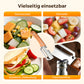 🔥🎁 2+1 GRATIS!! 🥕✨ Multifunktionaler Gemüseschäler für die Küche–Edelstahlklinge, ergonomischer Griff, ideal zum Schälen von Obst und Gemüse