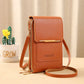 ✨️SONDERANGEBOT 2026👜 2-in-1 Handytasche zum Umhängen: Crossbody-Geldbörse mit Touchscreen-Fenster & RFID-Schutz