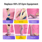 💎💪Multifunktionales Pedal-Widerstandsband, elastisches Zugseil für das Fitnesstraining, Ganzkörpertraining für das Heim-Fitnessstudio, Sit-ups, Yoga, Bauchmuskeltraining – Summervibes