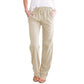 🌺50% RABATT！Lockere, bequeme Damen-Hose aus Leinen und Baumwolle🥰