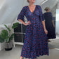 Leopardenkleid mit geraffter Taille