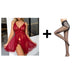 💎 50% RABATT! 💎 Feminines Pyjama-Set mit V-Ausschnitt & Spitzen-Camisole – Weich, Atmungsaktiv & Romantisch 🌙💕