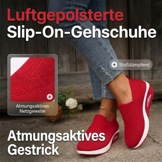 👟🏞️ 55% RABATT! Luftgepolsterte Slipper für Damen – Leicht & federnd, ideal für Spaziergänge und Wanderungen 🚶‍♀️