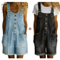 ✨ Denim-Overall mit lockerer Passform – figurschmeichelnd, knitterarm & leicht zu kombinieren – zu T-Shirts, Blusen & Crop-Tops