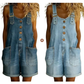 ✨ Denim-Overall mit lockerer Passform – figurschmeichelnd, knitterarm & leicht zu kombinieren – zu T-Shirts, Blusen & Crop-Tops