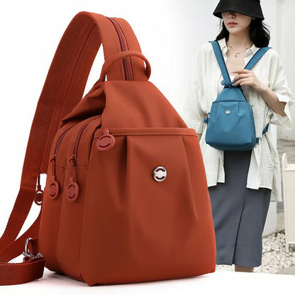 🔥Letzter Tag: 50% Rabatt! ⏰🎒Wandelbarer Rucksack und Umhängetasche mit mehreren Taschen🎁
