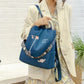 Floral Stickerei wasserdicht Oxford Rucksack