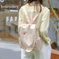 Floral Stickerei wasserdicht Oxford Rucksack