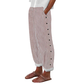 ☀️50 % RABATT!! 🌿🌸 Bequeme blau gestreifte Hose mit Seitentaschen