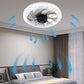 🌞Frühlingserwachen: 55% Rabatt!💡2-in-1 dimmbare Deckenventilatorlampe mit Fernbedienung – Leise, verstellbar und platzsparend