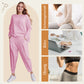 Mode, Freizeit ✨Langarm mit rundem Hals ＆ Hose 2-teiliger Set【Kaufen Sie 2, kostenloser Versand】