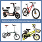 🚴 360° Fahrrad- & Moped-Rückspiegel 🔄 Verstellbar, Klare Sicht & Einfach zu Montieren