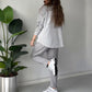 2025 Neues Design👗✨2-teiliges Lounge-Set im Farbblockdesign für Damen