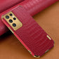 Crocodile PU Leather Magnetic Case for Samsung