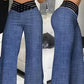 👖Lässige Damenhose mit weitem Bein und hoher Taille
