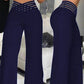 👖Lässige Damenhose mit weitem Bein und hoher Taille