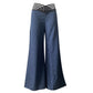 👖Lässige Damenhose mit weitem Bein und hoher Taille