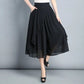 💥 HALF PRICE DEAL 👗 Hochbund Chiffon-Hosenrock für Damen ✨ luftig, hautfreundlich & zaubert eine schlanke Silhouette 🔥