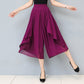 💥 HALF PRICE DEAL 👗 Hochbund Chiffon-Hosenrock für Damen ✨ luftig, hautfreundlich & zaubert eine schlanke Silhouette 🔥