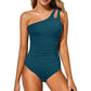 🌸🌼Frühjahrsaktion 49% RABATT🧚Einstückiger asymmetrischer Damen-Badeanzug