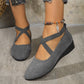 📢📢50%Rabatt!!!🎉✨Bequeme, leichte, rutschfeste und atmungsaktive Schuhe mit flacher Fußgewölbeunterstützung für Damen