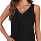 🍃Ärmelloses Tanktop mit V-Ausschnitt für Damen